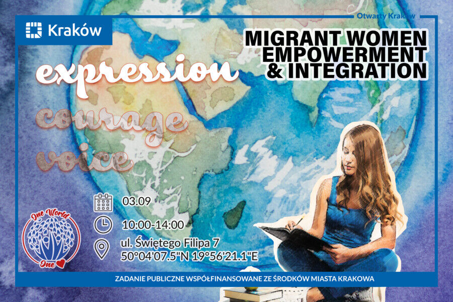 EXPRESSION - COURAGE - VOICE. Integration and empowerment. WARSZTAT I - EKSPRESJA