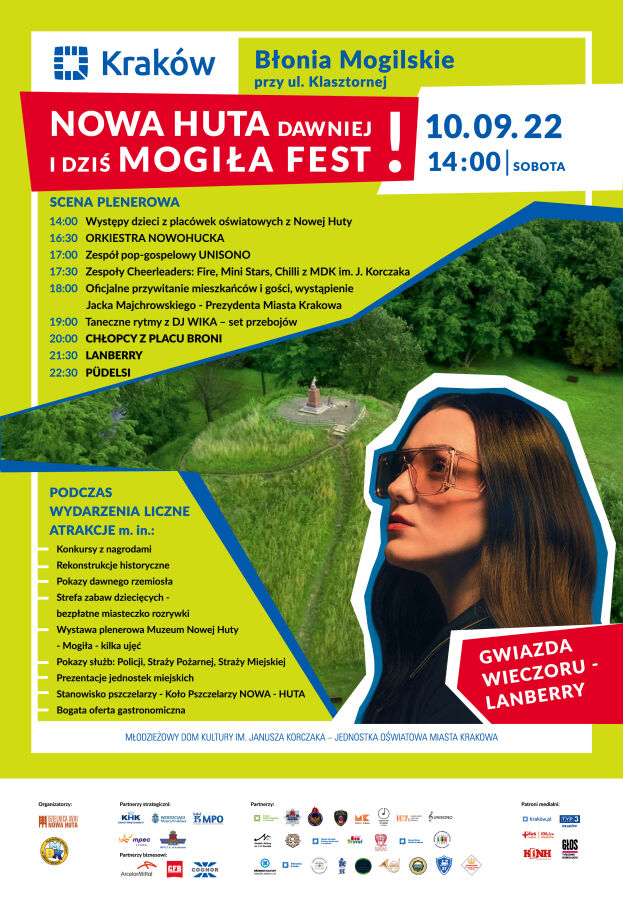 Błonia mogilskie impreza