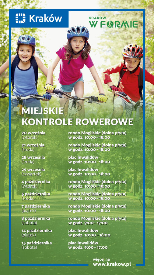 Miejskie kontrole rowerowe 