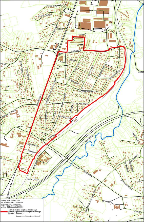 plan miejscowy Jugowice