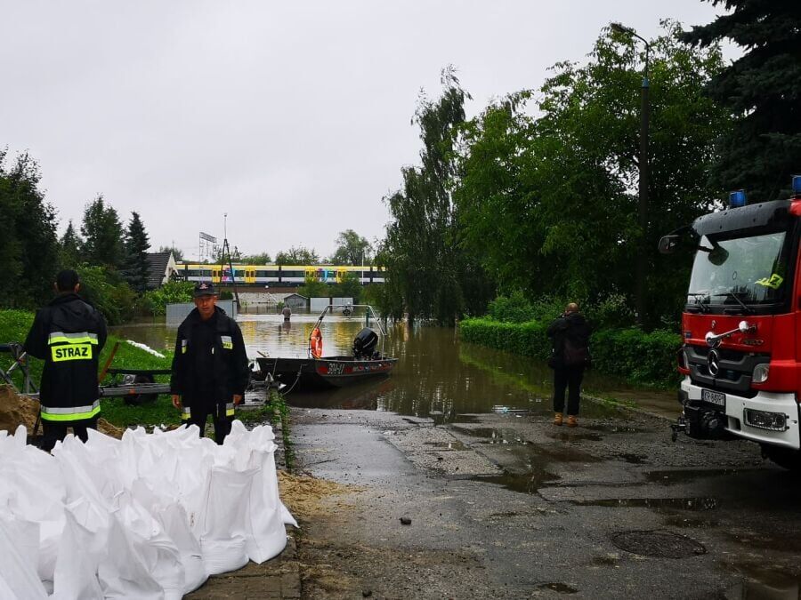 bieżanów, powódź