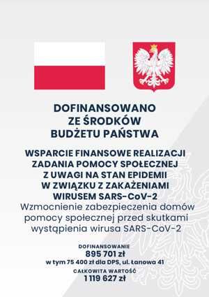 Dofinansowano z budżetu państwa