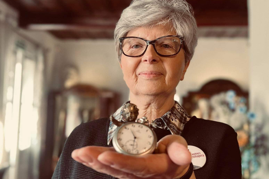 Zofia Gręplowska, wnuczka Włodzimierza Tetmajera