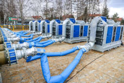 Mobilna pompownia wody zapewni bezpieczeństwo powodziowe Lesiska