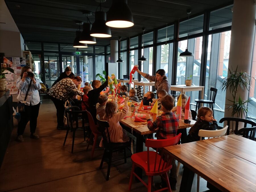 Warsztaty dla dzieci w Meeting Point 