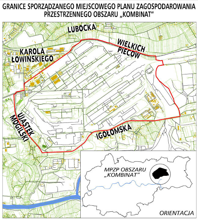 Plan zagospodarowania obszaru Kombinat