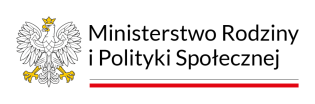 logo Ministerstwa Rodziny i Polityki Społecznej