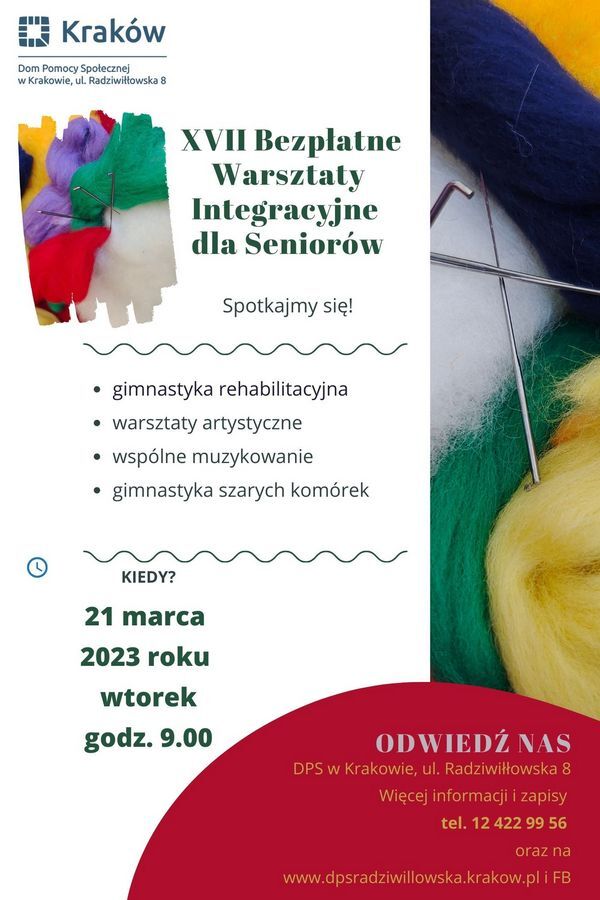 XVII Warsztaty Integracyjne dla Seniorów