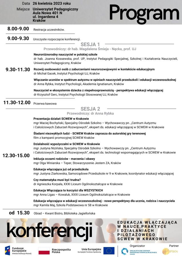 program konferencji