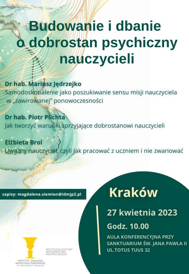 plakat konferencja