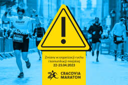 20. Cracovia Maraton: zmiany w organizacji ruchu i komunikacji miejskiej