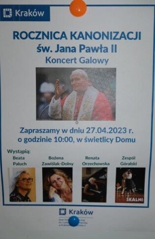 Świętujemy 9 rocznicę kanonizacji św. Jan Pawła II.