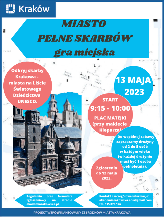 Jakie skarby skrywa Kraków? Weź udział w grze miejskiej