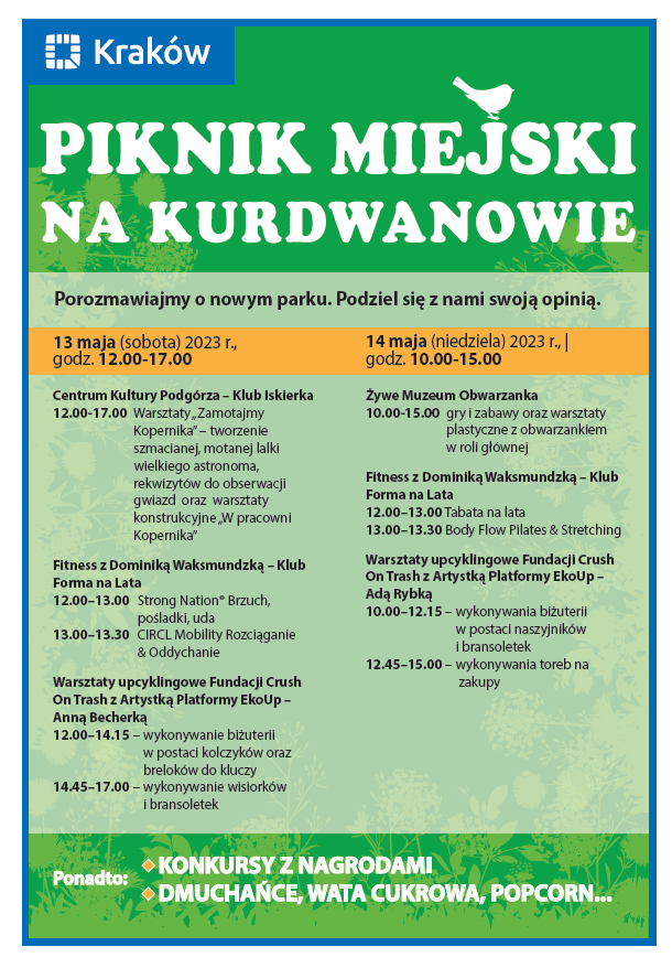 piknik w parku Kurdwanów 2023