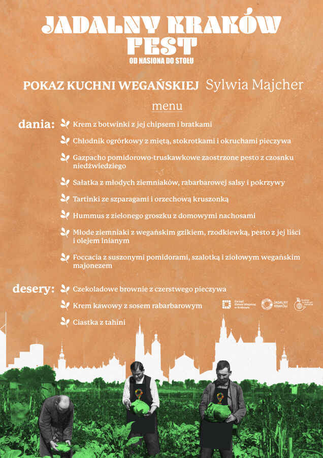 Plenerowy pokaz kuchni wegańskiej