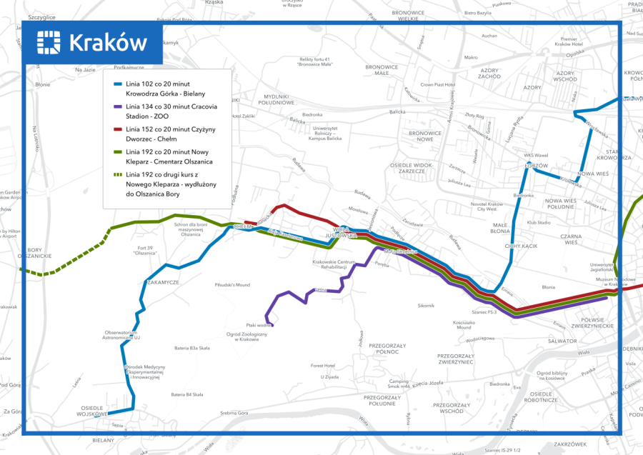 Zakończenie przebudowy ul. Królowej Jadwigi – tak pojadą autobusy