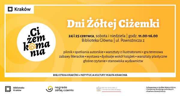 Dni Żółtej Ciżemki w Bibliotece Kraków