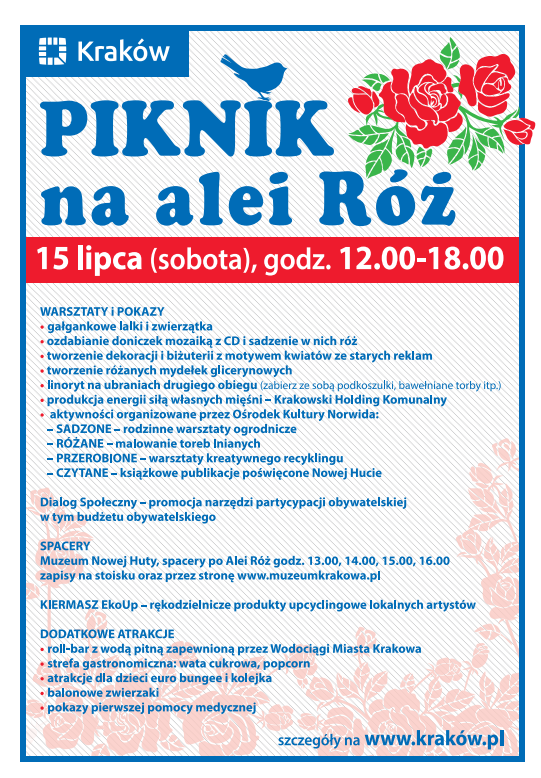 piknik na alei róż_plakat