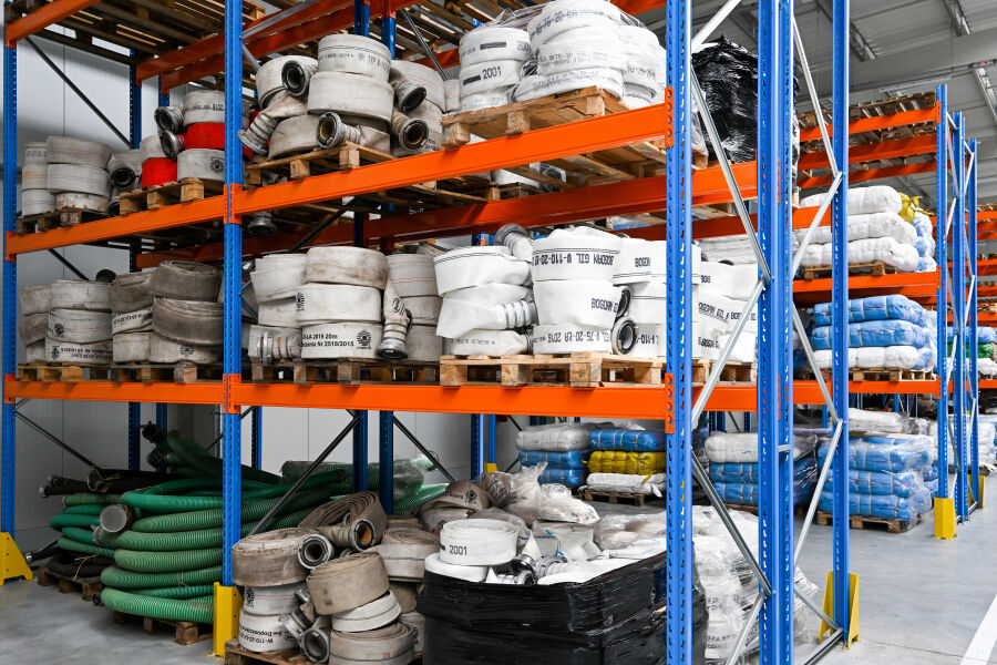 The new municipal flood storage facility on ul. Władysława Siwka