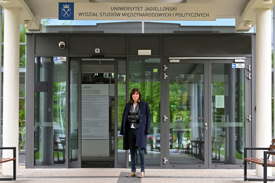 dr Olga Kich-Masłej przy UJ