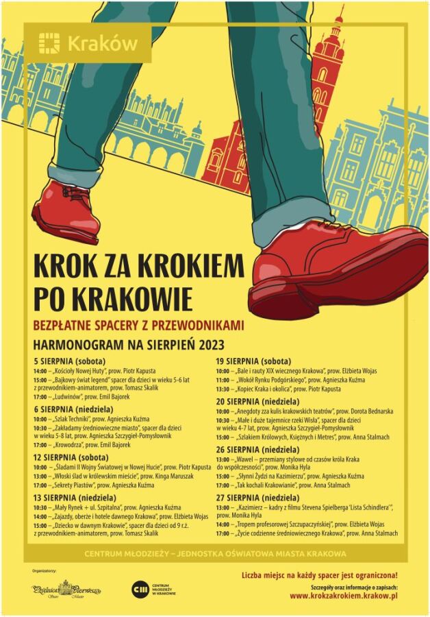 Bezpłatne spacery po Krakowie