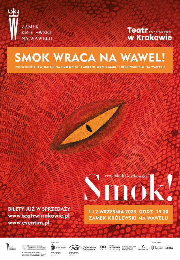 smok, wawel, spektakl