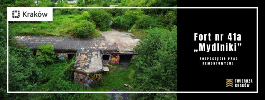 Fort 41a Mydlniki doczekał się remontu