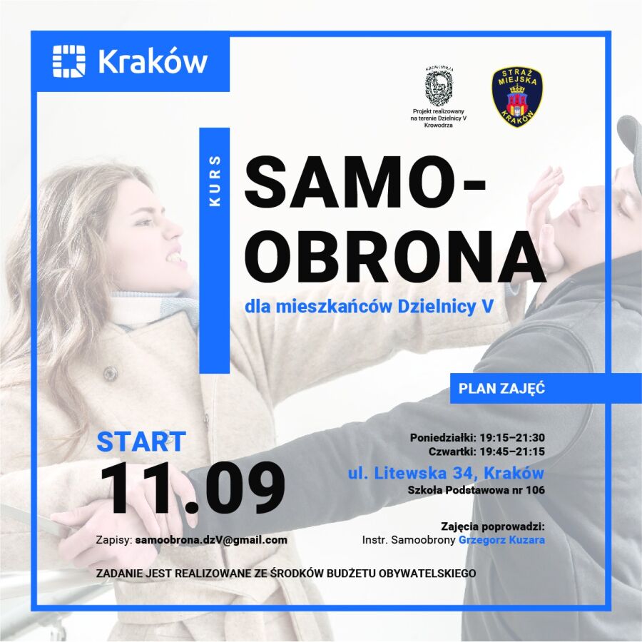 Samoobrona dla mieszkańców Krowodrzy