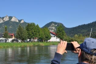 Wycieczka do Szczawnicy Widok na Dunajec i Trzy Korony