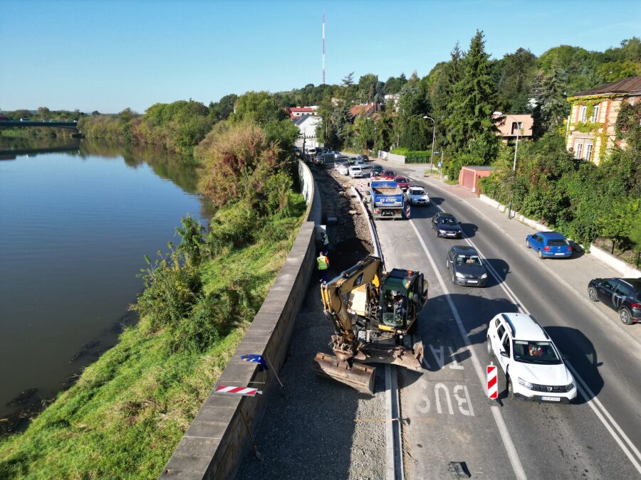 Most Dębnicki, ul. Księcia Józefa, Kościuszki i Zwierzyniecka – duże roboty w centrum miasta