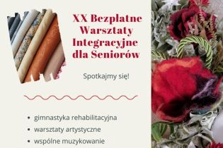XX Warsztaty Integracyjne dla Seniorów plakat wydarzenia