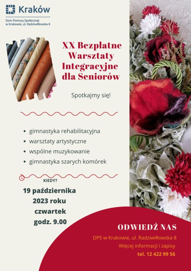 XX Warsztaty Integracyjne dla Seniorów