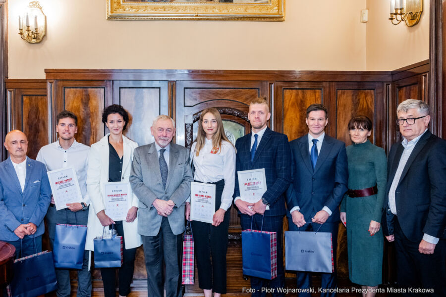  Ambasadorzy krakowskiego sportu w magistracie 