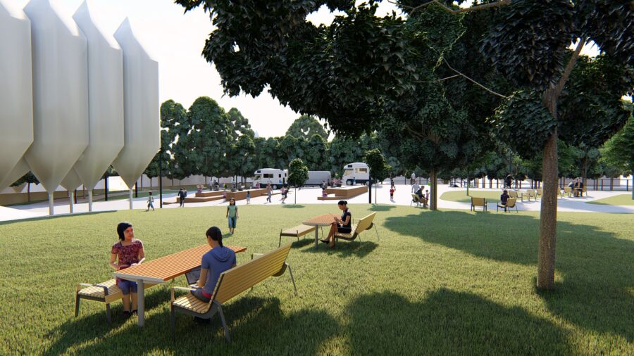 Powstanie park przy forcie w Bronowicach