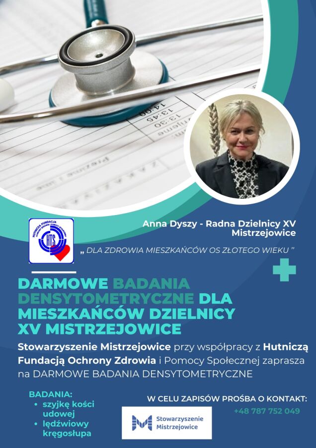 Badania dla mieszkańców Mistrzejowic