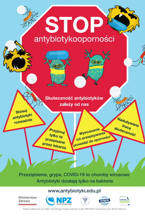 antybiotyki plakat