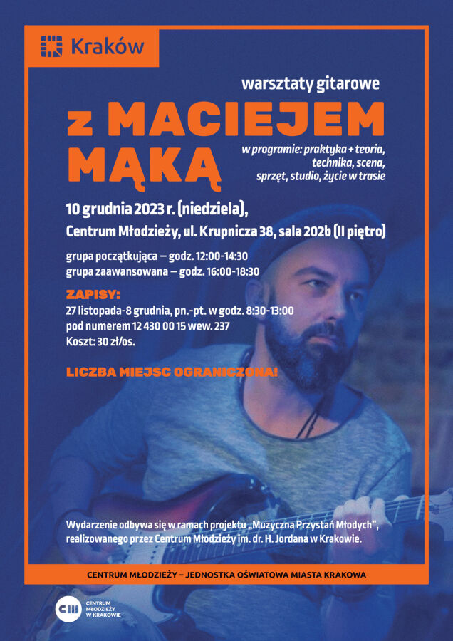 warsztaty, maciej mąka