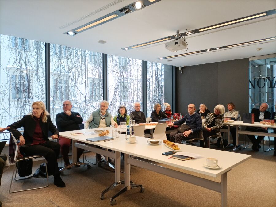 Spotkanie z członkami Koła Przyjaciół Frankfurt-Kraków 1.12.2023