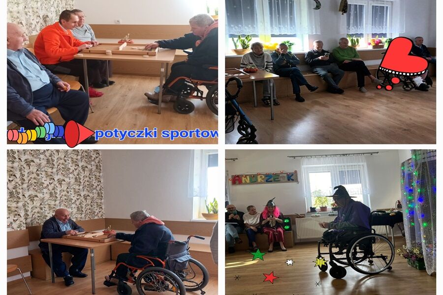 Andrzejki, kolaż zdjęć