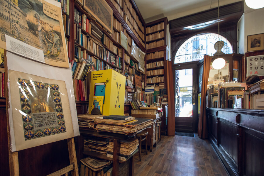 Antykwariat Kamiński fot. Grzegorz Słuszniak dla KBF 