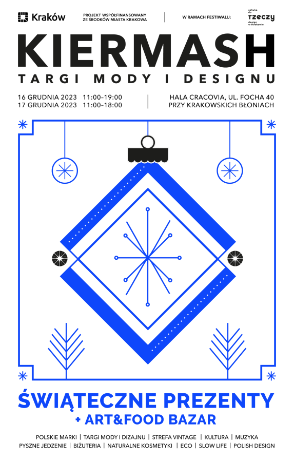 KIERMASH, czyli targi mody niezależnej i designu w bożonarodzeniowej odsłonie