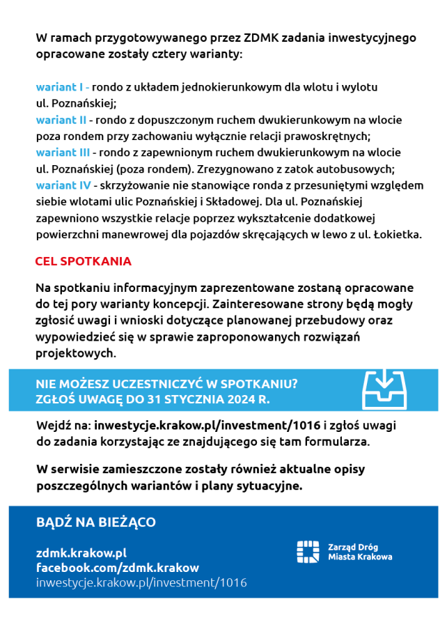 Zarząd Dróg Miasta Krakowa