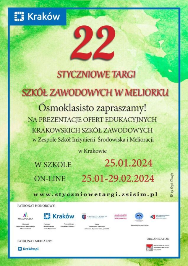 22 Styczniowe Targi Szkół Zawodowych w Meliorku 