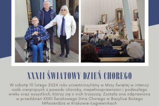 Kolaż zdjęć wraz z krótką relacją z wydarzenia.