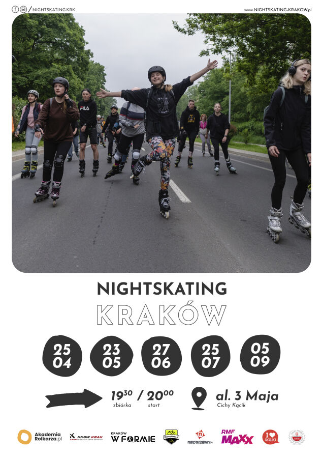 nocne rolki, plakat 2024