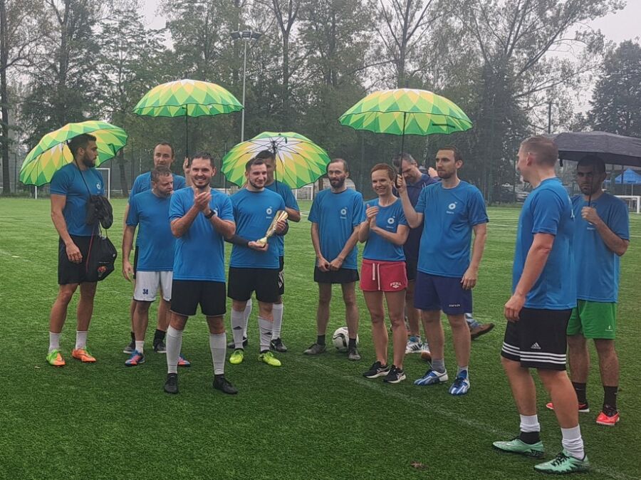 Drużyna BP Turniej piłkarski Partnerów Paktu dla klimatu 