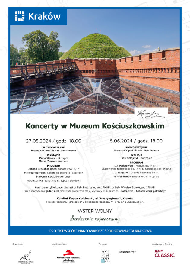 Koncerty w Muzeum Kościuszkowskim