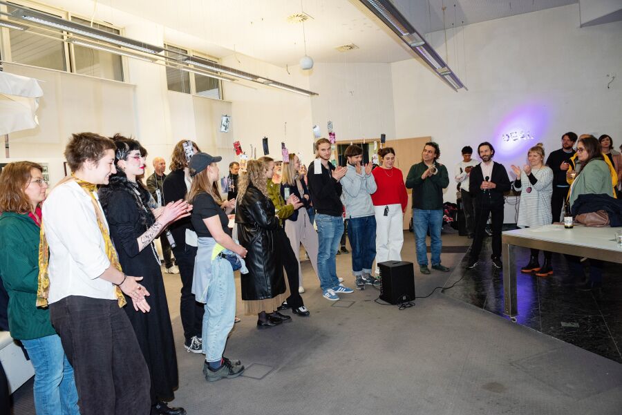 MaxiKunst - spotkanie studentów z ASP Kraków z młodymi artystami z Norymbergi