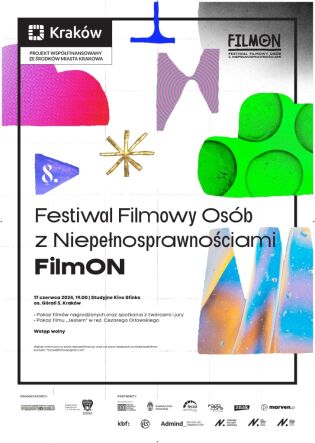 plakat zaproszenie na pokaz filmowy 
