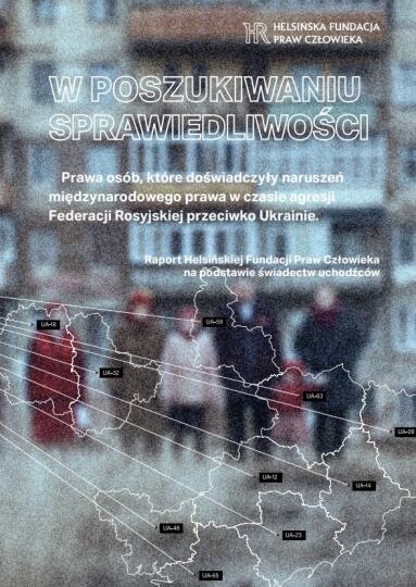 Okładka nowego raportu Helsińskiej Fundacji Praw Człowieka: 